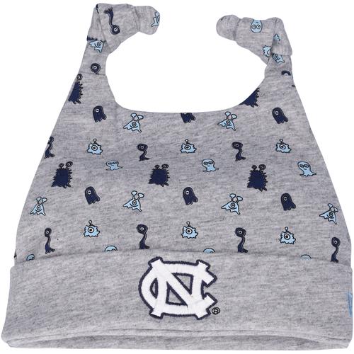 Nouveau-Né Et Nourrisson New Era Heather Grey North Carolina Tar Heels Critter Cuffed Knit Hat