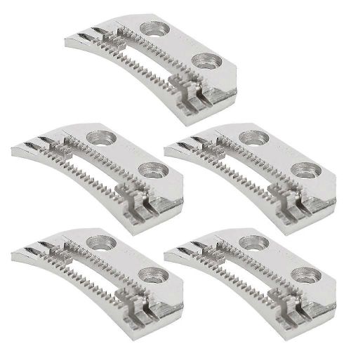 5 Pcs Machine À Coudre Alimentation Dents Aiguille Plaque Universelle Eshaped Fine Dents Doublerow