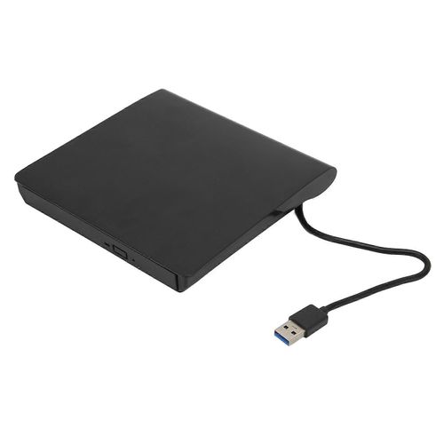 Boîtier de lecteur de DVD externe USB3.0 SATA externe 12,7 mm pour ordinateur portable de bureau