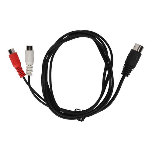 DIN 5PIN Mâle vers 2RCA Femelle Câble Adaptateur RCA Professionnel pour Ancien Équipement De Sonorisation 4.9ft