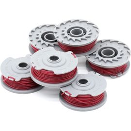 BigCheer Lot De 3 Bobines De Fil De Rechange Pour Débroussailleuse
