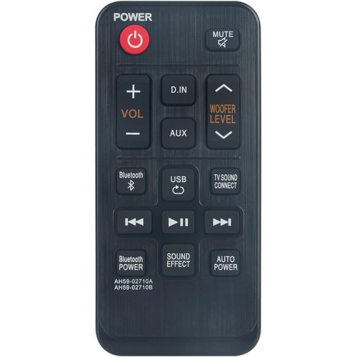 Télécommande de Remplacement Compatible avec Samsung Barre de Son HW-J250 HW-JM25 HW-J250/EN