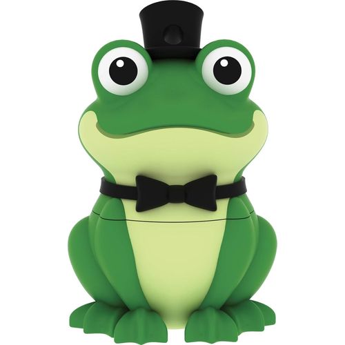 Clé USB - 2.0 - Série Licence - Collection Animalitos - 16 Go - Crooner Frog Figurine Matière Gomme Souple, Black