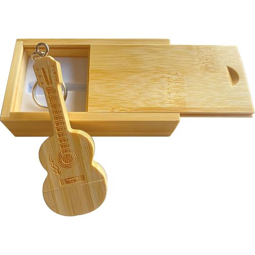 Clé USB en forme de guitare en bois d'érable 3.0/16GB Bois d'érable