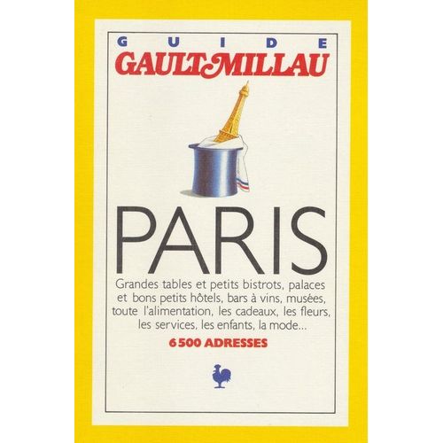 Guide Gault Et Millau Paris - Edition 1991