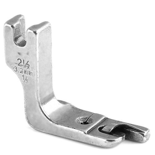 Universel Industriel Aiguille Seule Fat Bed Machine À Coudre Roulé Ourlet Pied-De-Biche (3.2mm)
