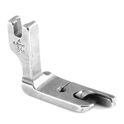 Universel Industriel Aiguille Seule Fat Bed Machine À Coudre Roulé Ourlet Presseur Pied (4.8mm)