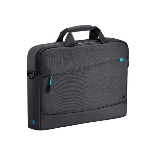 Mobilis Trendy - Sacoche pour ordinateur portable - chargement par le haut, 35 % recyclé - 14" - noir