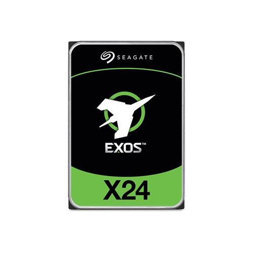 Seagate Exos X24 ST12000NM002H - Disque dur - Enterprise - 12 To - interne - 3.5" - SATA 6Gb/s - 7200 tours/min - mémoire tampon : 512 Mo
