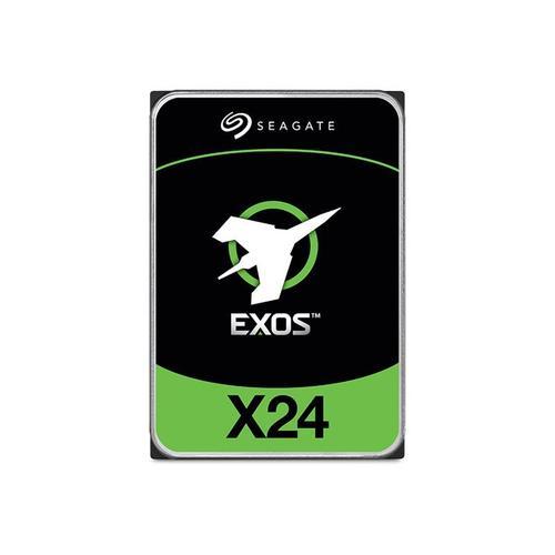 Seagate Exos X24 ST24000NM002H - Disque dur - Enterprise - 24 To - interne - 3.5" - SATA 6Gb/s - 7200 tours/min - mémoire tampon : 512 Mo