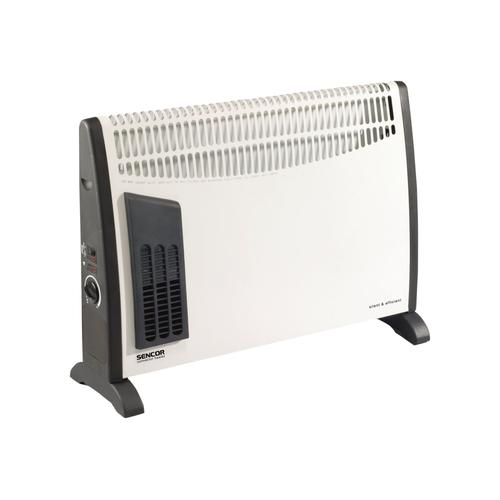 Sencor SCF 2001 - Radiateur - mobile - 2 kWatt - blanc et noir