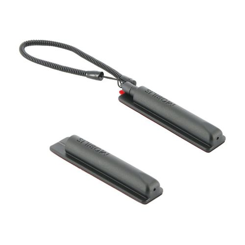 Mobilis - Jeu De Stylets Pour Scanner De Code, Tablette, Couvercle De Protection De Tablette, Téléphone Portable, Housse De Protection Pour Téléphone Portable - Adhésif, Universel - Noir (Pack De...