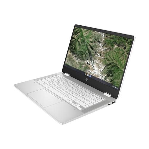 HP Chromebook x360 14a-ca0012nf - Pentium Silver N5030 4 Go RAM 64 Go SSD Argent AZERTY