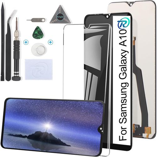Écran Lcd Pour Samsung Galaxy A10 Écran De Remplacement A10 Sm-A105f/Ds, Sm-A105fn/Ds Sm-A105g/Ds Écran Lcd Numériseur Tactile Panneau Assemblé De Réparation Avec Outils(Noir)