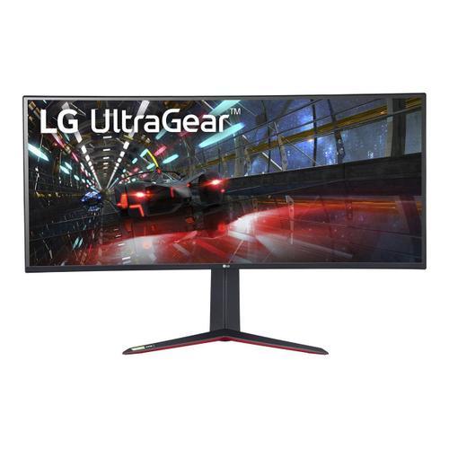 LG UltraGear 38GN950P-B - Écran LED - jeux - incurvé - 38" (37.5" visualisable) - 3840 x 1600 UWQHD+ @ 144 Hz - Nano IPS - 450 cd/m² - 1000:1 - DisplayHDR 600 - 1 ms - 2xHDMI, DisplayPort