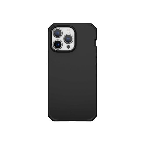Mobilis Spectrum - Coque De Protection Pour Téléphone Portable - Robuste - Recyclé, Antimicrobien - Impacthane - Noir - Pour Apple Iphone 15