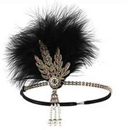 Bijoux De Cheveux À Clapet Great Gatsby Des Années 1920, Bandeau