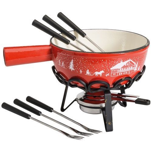 Tableandcook - Service à fondue 6 fourchettes rouge SH-C20R