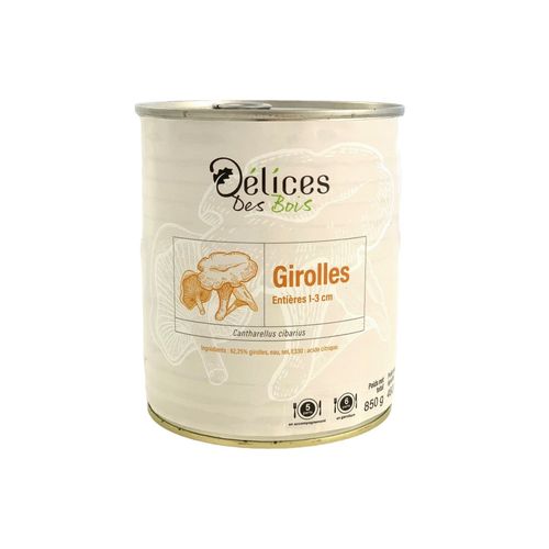 Girolle Petite (1 À 3cm) - Boîte 850g