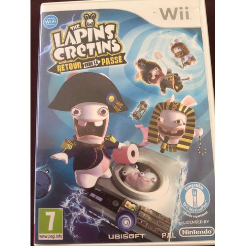 Wii Thé Lapins Cretins Retour Vers Le Passe