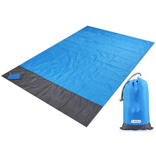 Tapis De Plage Pliant Extérieur Portable Tapis De Pique-Nique Imperméable Couvertures De Pique-Nique De Camping 140x200 Cm Orange
