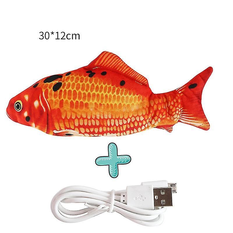 Jouet De Chat De Poisson De Simulation lectrique Usb Charge... - 3