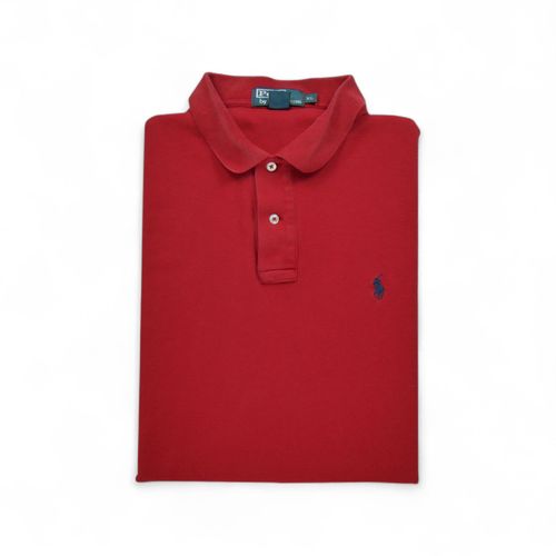 Reconditionné - Polo Manches Courtes Homme - Taille Xl - Homme - Rouge