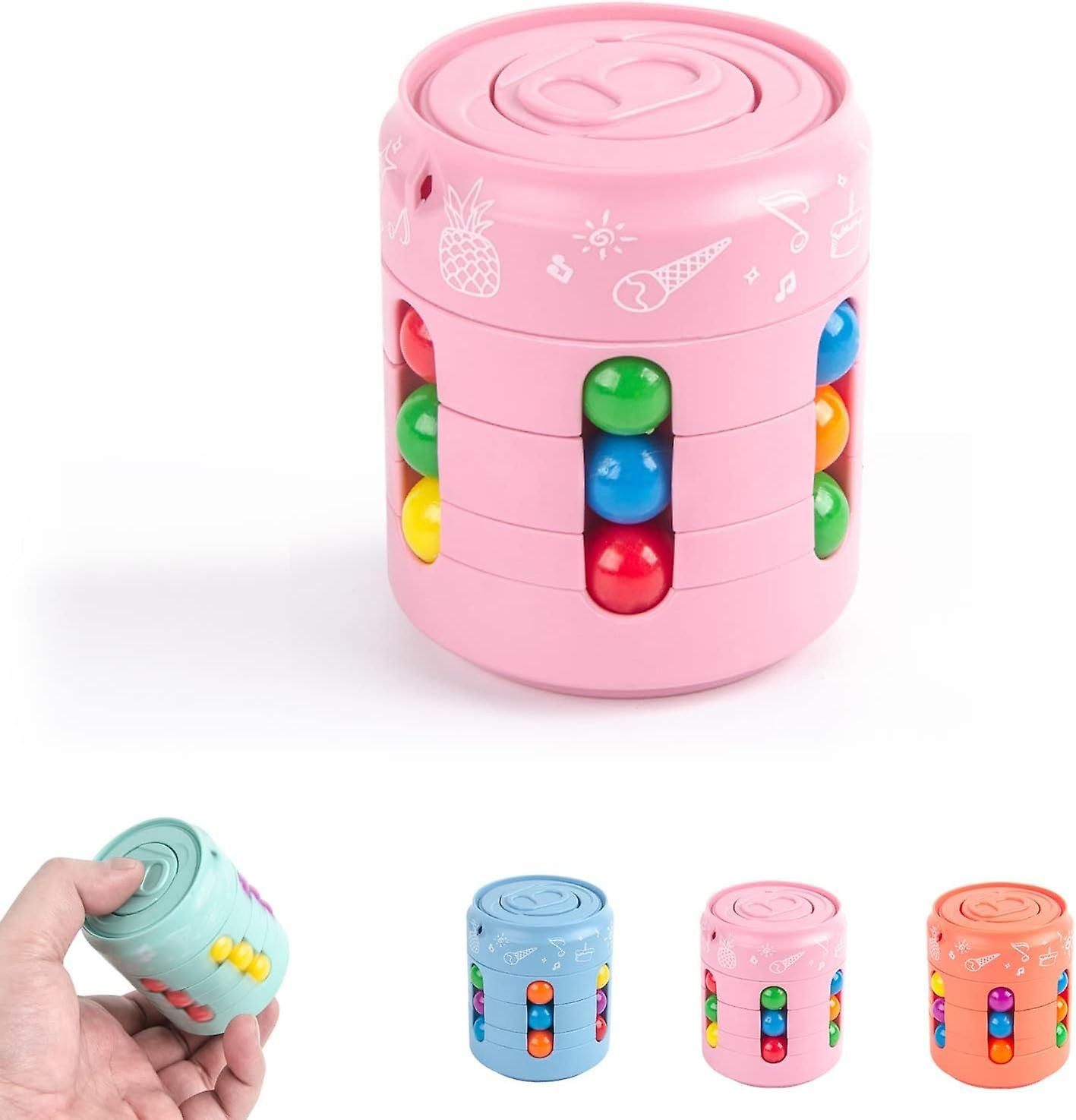 Jouets De Cube De Haricots Magiques Rotatifs, Jouets De Dco...