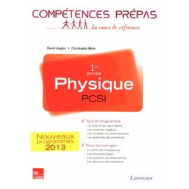 Physique 1re Année Pcsi