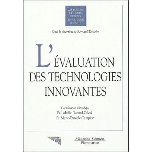 L'évaluation Des Technologies Innovantes