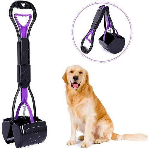 Pelle À Crottes Portable Pour Chiens Et Chats, Pelle À Crottes Pliable Pour Herbe Avec Longue Poignée, Matériau Haute Résistance Et Ergonomique Professionnel