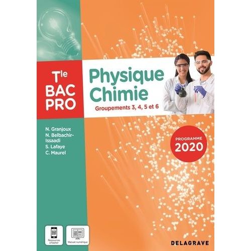 Physique Chimie Tle Bac Pro Groupements 3, 4, 5, Et 6