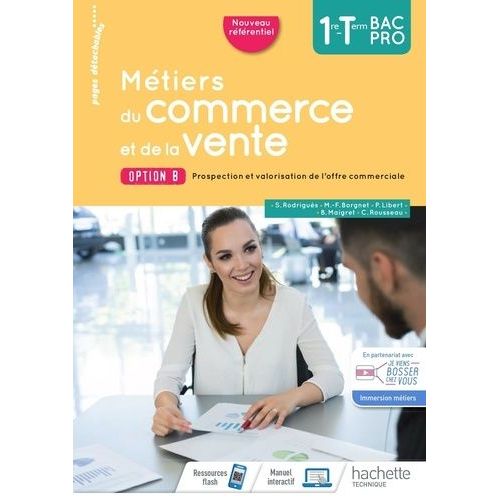 Métiers Du Commerce Et De La Vente Option B 1re-Tle Bac Pro
