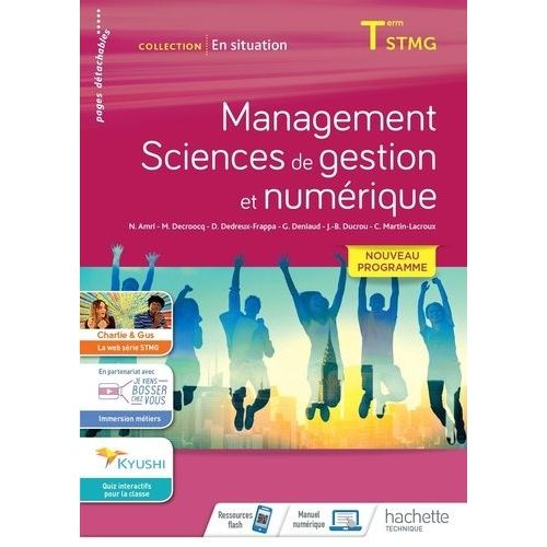 Management Sciences De Gestion Et Numérique Tle Stmg En Situation