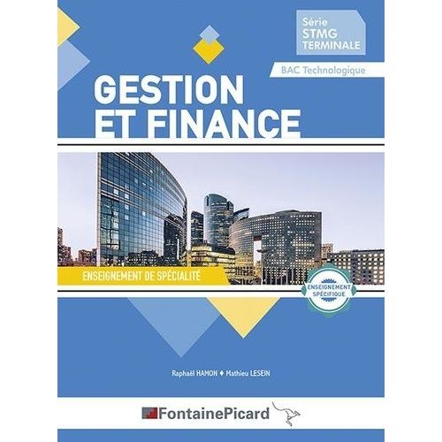 Gestion Et Finance Tle Stmg Bac Technologique - Enseignement De Spécialité