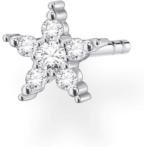 Boucles D'oreilles Simples Pour Femme En Argent Sterling 925, 0,56 Cm, Argent Sterling, Non Applicable