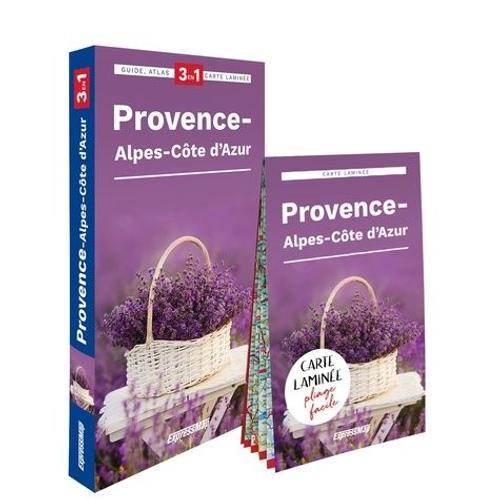 Provence-Alpes-Côte D'azur - Guide + Atlas + Carte 1/300 000