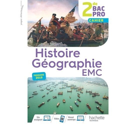 Histoire-Géographie Emc 2de Bac Pro - Cahier
