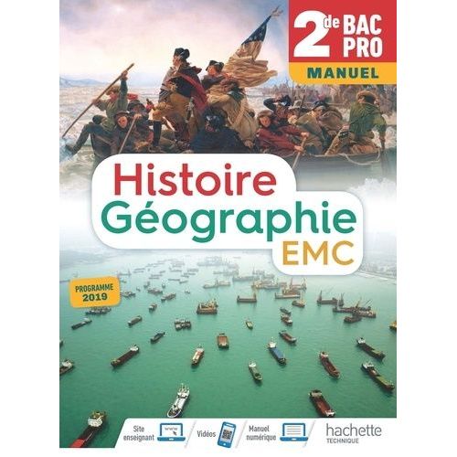 Histoire-Géographie Emc 2de Bac Pro - Manuel