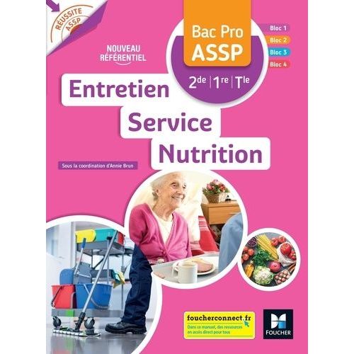 Entretien Service Nutrition 2de/1re/Tle Bac Pro Assp