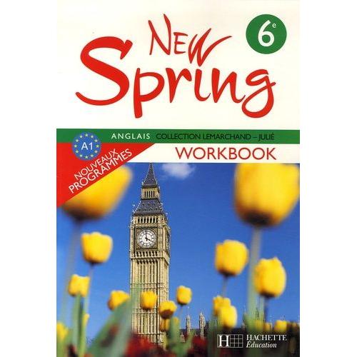 Anglais 6e New Spring - Workbook