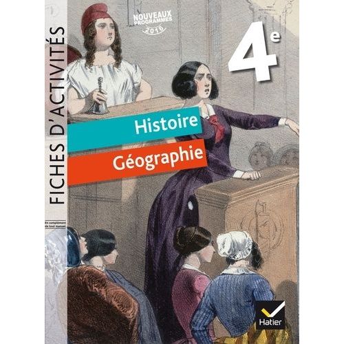 Histoire Géographie 4e - Fiches D'activités