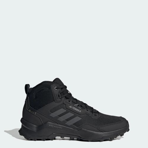 Chaussures De Randonnée Terrex Ax4 Mid Gorestex Adidas Core Black Carbon Grey Four