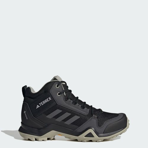 Chaussures De Randonnée Terrex Ax3 Mid Gorestex Adidas Core Black Dgh Solid Grey Metal Grey