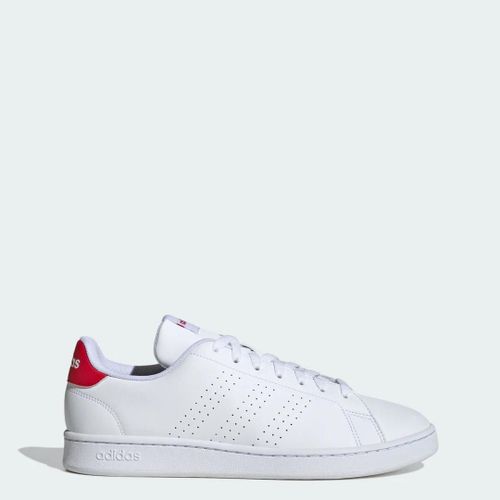 Chaussures Advantage Adidas Cloud White Better Scarlet Cloud White