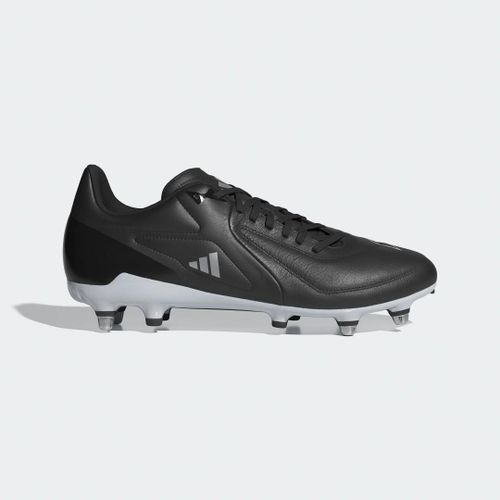 Chaussures De Rugby Rs15 Elite Terrain Gras Adidas Core Black Zero Metalic Silver Metallic