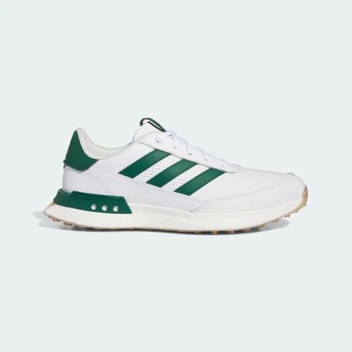Chaussures De Golf Sans Crampons Cuir S2g 24 Adidas Cloud White Collegiate Green Gum