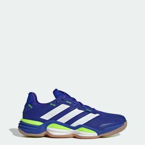 Chaussures Stabil 16 Indoor Adidas Lucid Blue Cloud White Lucid Lemon