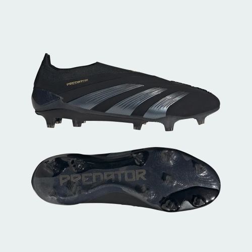 Chaussures Sans Lacets Predator Elite Terrain Souple Adidas Core Black Carbon Gold Metallic
