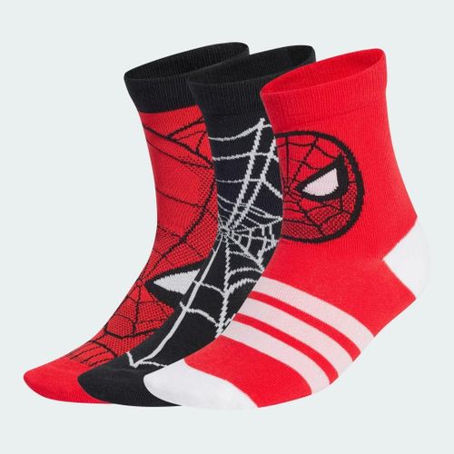 Chaussettes Adidas Marvel Spider-Man Enfants Adidas - Pure Ruby / Black / Pure Ruby - 40-42